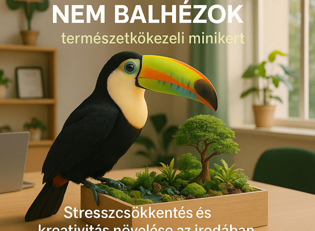 Természetközeli minikert: Stresszcsökkentés és kreativitás növelése az irodában