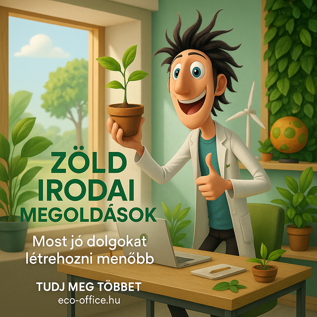 Fedezze fel az Eco-Office zöld irodai megoldásait, amelyek fenntartható és egészséges munkakörnyezetet biztosítanak vállalata számára.